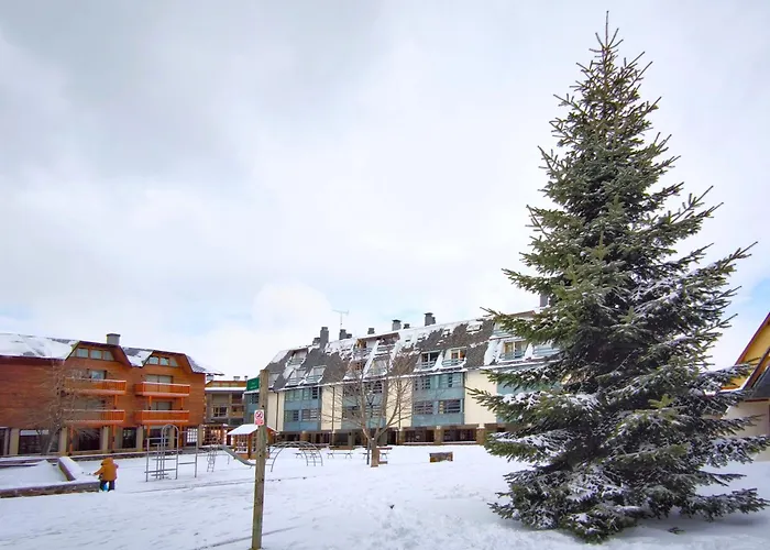 Apartamento a pie de pistas La Molina con vistas